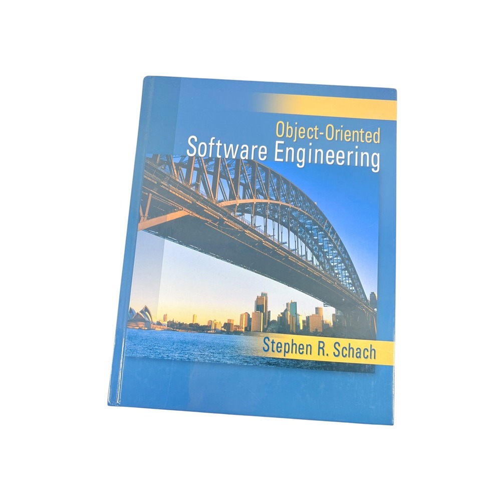 McGraw-Hill Object-Oriented Software Engineering Schach Blue Excellent Textbook